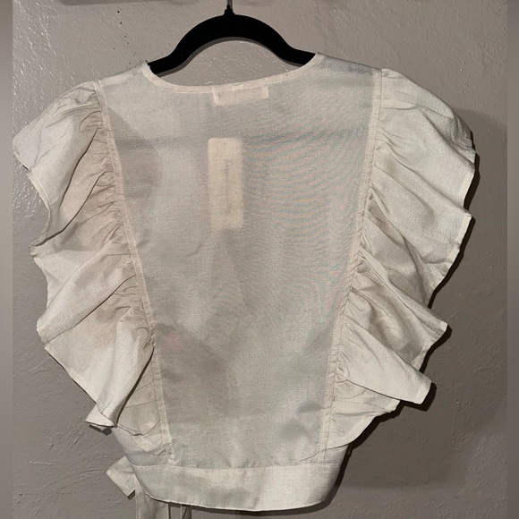Wrap top with ruffles - Picture 8 of 8